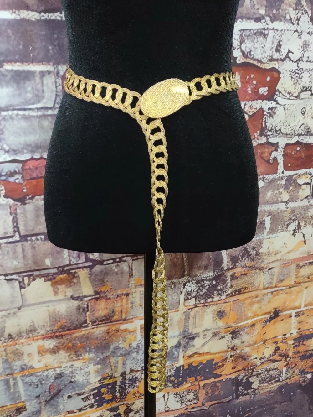 Vintage Woven Wire Belt